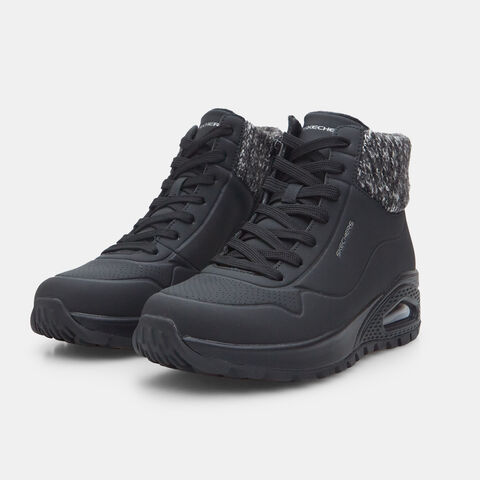 Botas Skechers Uno Rugged para mujer, Negro Botas Skechers Uno Rugged para mujer, Negro